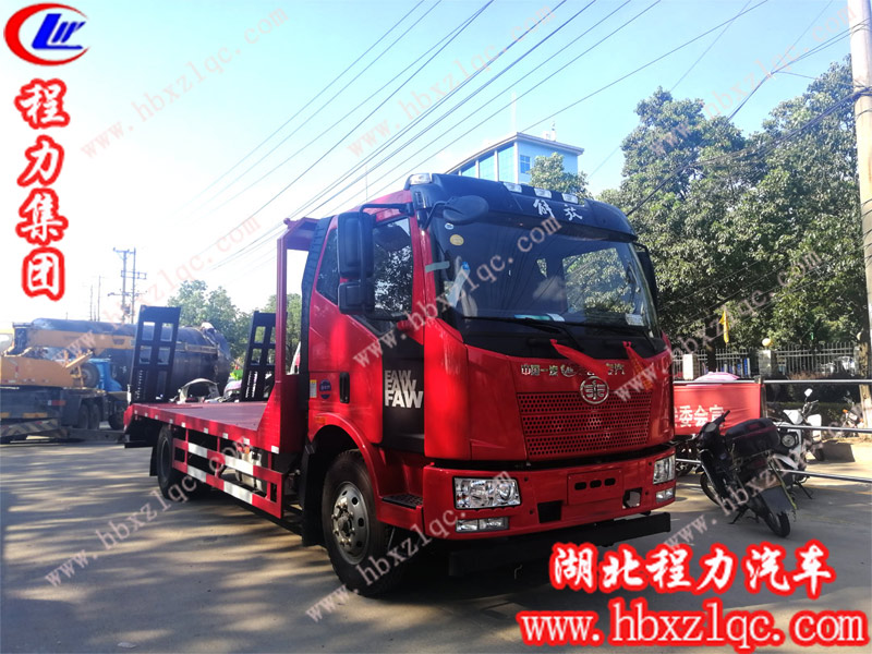 程力集團(tuán)解放J6平板運(yùn)輸車，助你財(cái)富翻倍，盆滿缽盈