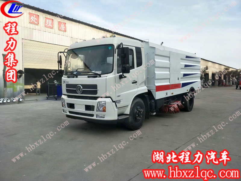 程力集團(tuán)東風(fēng)天錦掃路車(chē)，高能優(yōu)質(zhì)上檔次，您值得擁有！