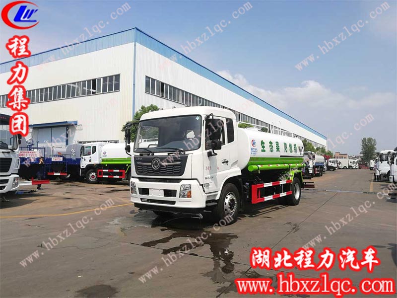 程力集團(tuán)東風(fēng)天錦灑水車，配置更高，性能更好，等你來撩！