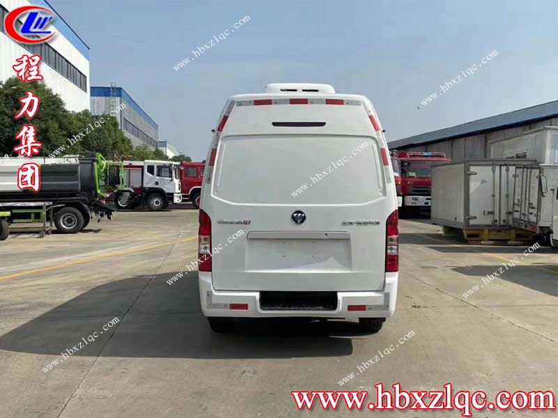哈爾濱客戶遠(yuǎn)道而來，定購程力集團(tuán)福田G7冷藏車