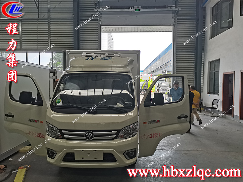 廣東東莞冷先生喜提程力集團(tuán)祥菱M1冷藏車，開心愉悅回家去！