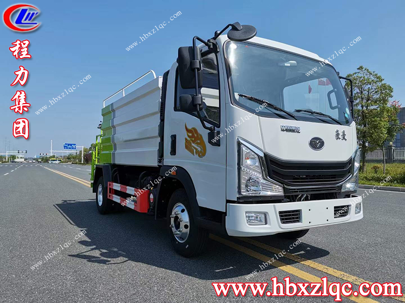 “車過之處，一路清凈濕潤”---程力集團(tuán)重汽豪曼輕卡抑塵車
