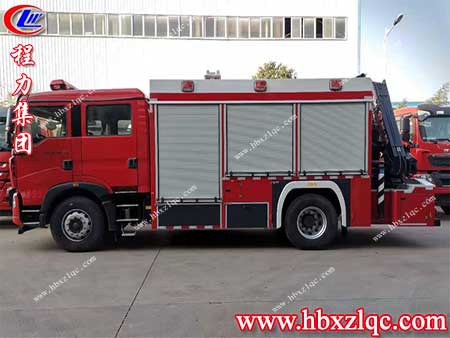 程力重汽搶險(xiǎn)救援消防車，為救援活動提供更全面的援助