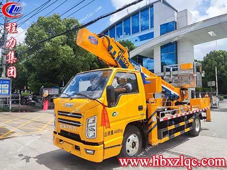 程力江鈴高空作業(yè)車，帶著大隨編鐘之聲，抵達(dá)黑龍江開啟新征程