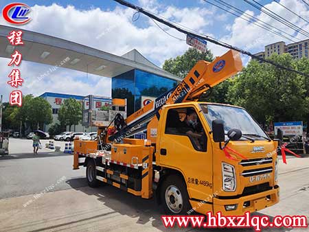 程力江鈴高空作業(yè)車，帶著大隨編鐘之聲，抵達(dá)黑龍江開啟新征程