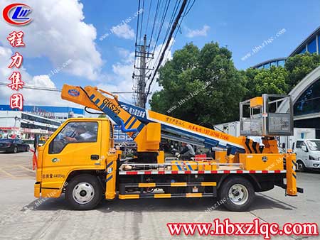 程力江鈴高空作業(yè)車，帶著大隨編鐘之聲，抵達(dá)黑龍江開啟新征程