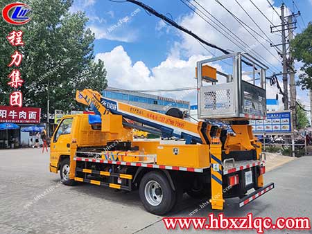 程力江鈴高空作業(yè)車，帶著大隨編鐘之聲，抵達(dá)黑龍江開啟新征程