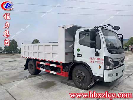 程力東風(fēng)福瑞卡自卸車，造就的是半個(gè)工程的輝煌